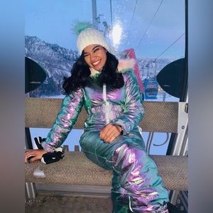 Metallic Snowsuit